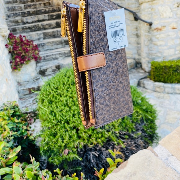 NWT Michael Kors Jet Set Mk Tote&wallet signature - Picture 11 of 11
